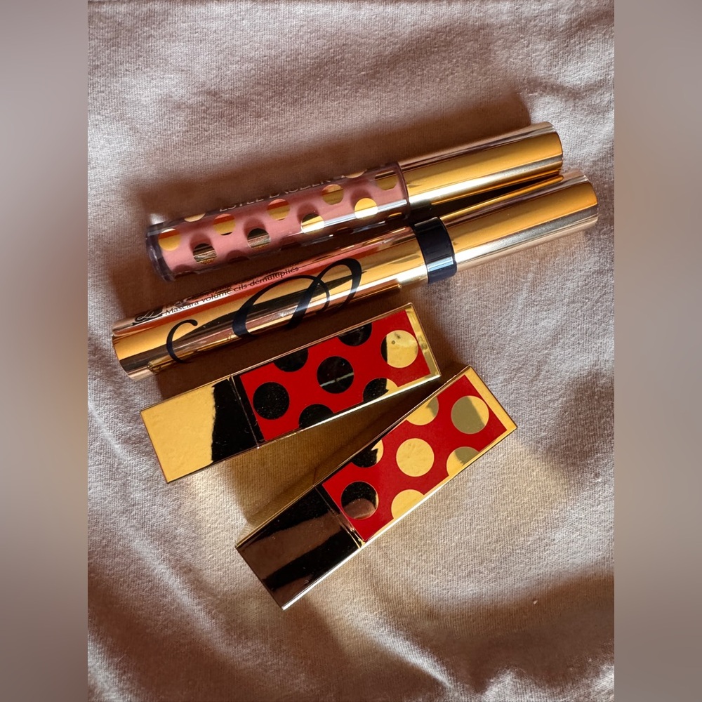 Estée Lauder lipsticks and mascara